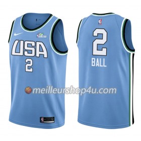 Maillot Basket Homme Los Angeles Lakers Lonzo Ball 2 Nike 2019 Rising Star Swingman